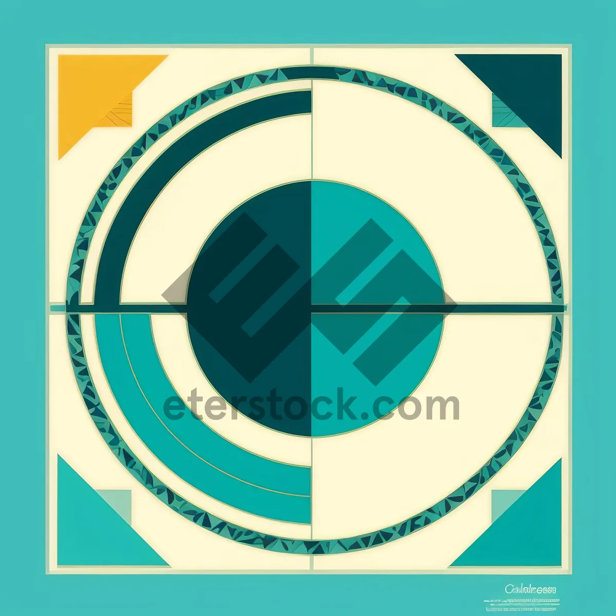 Picture of Web Business Icon: Sleek Circle Button Design