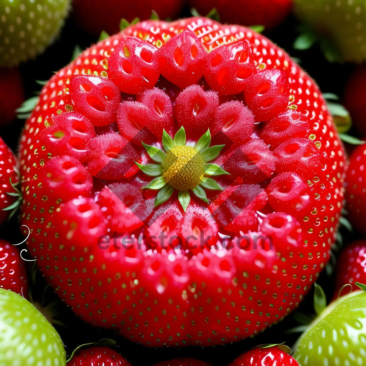 Picture of Juicy Summer Berries Bursting with Freshness