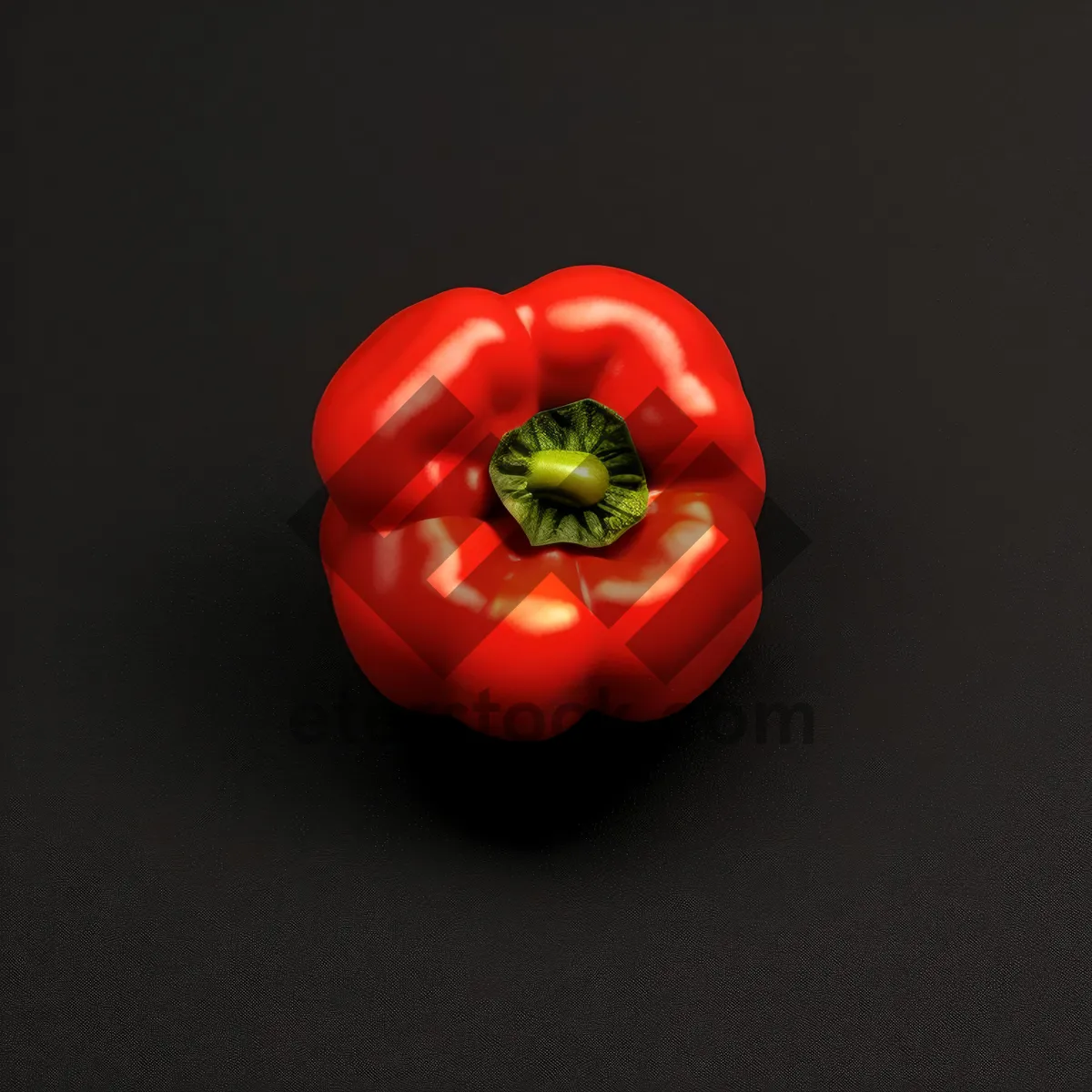 Picture of Colorful Bell Pepper Salad with Fresh Vegetables