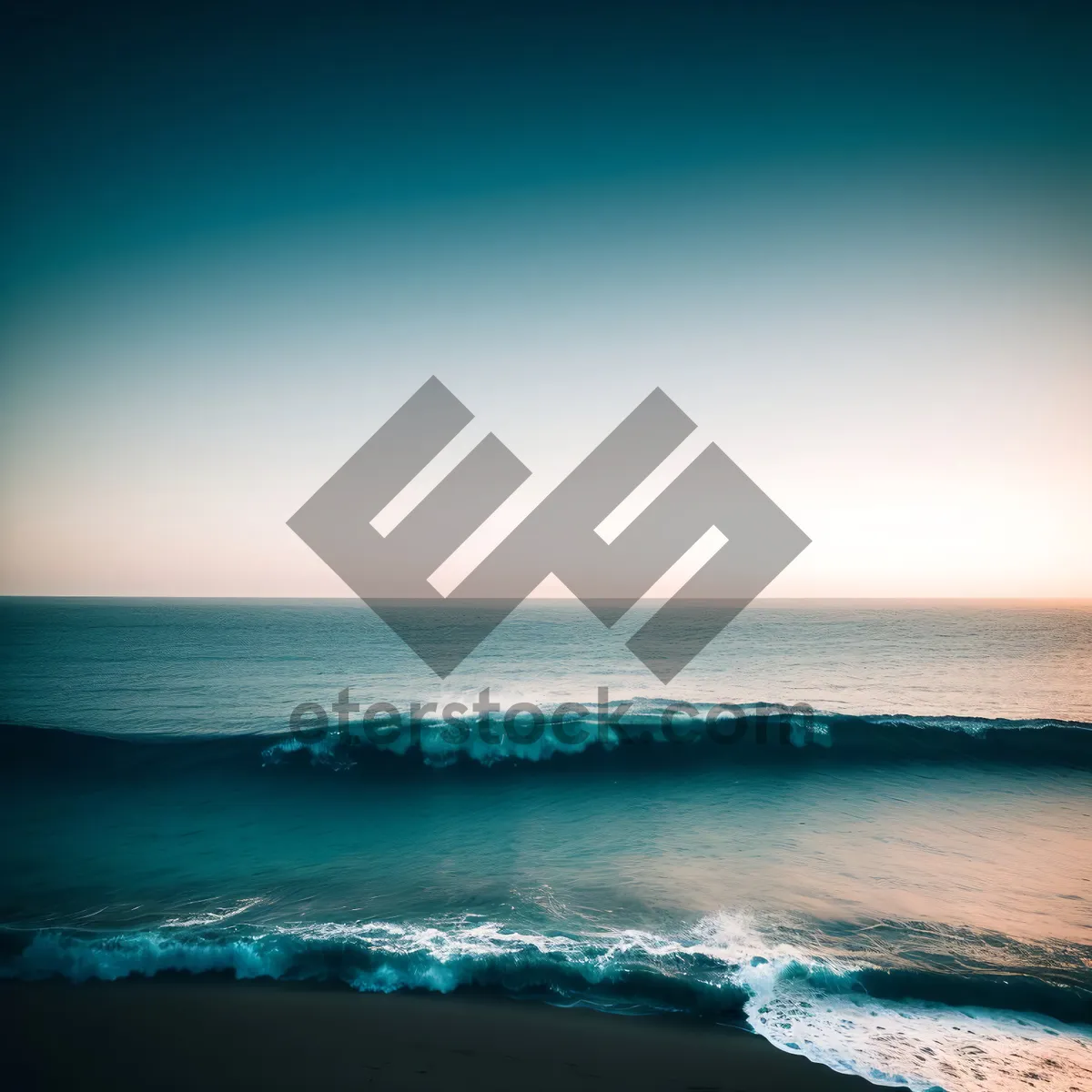 Picture of Coastal Serenity: An Idyllic Tropical Beachscape