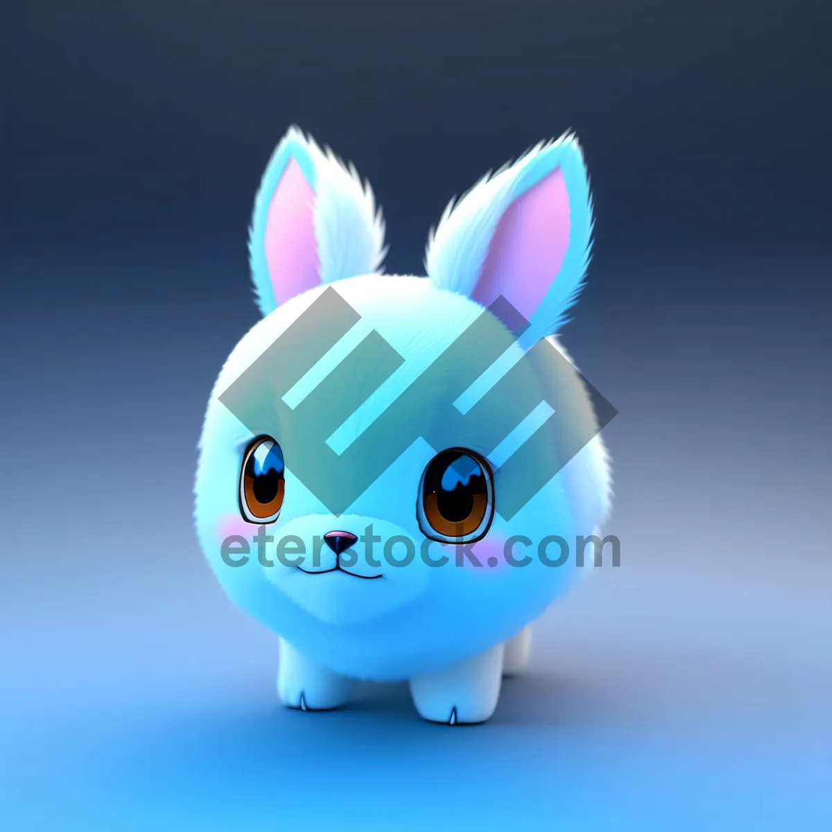 Picture of Pink Piggy Bank - Financial Bunny for Wealthy Savings!