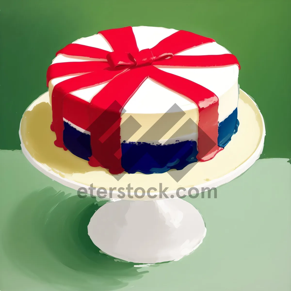 Picture of Patriotic Soccer Globe: Symbolic Worldwide Championship Clip