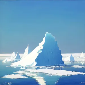 Arctic Glacier: Majestic Frozen Landscape