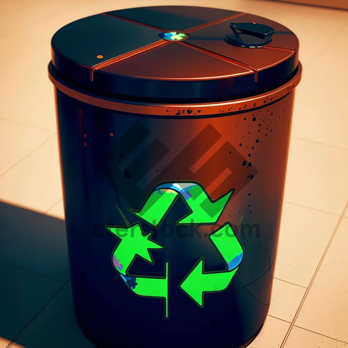 Picture of Recycle Bin: Efficient Waste Disposal Container