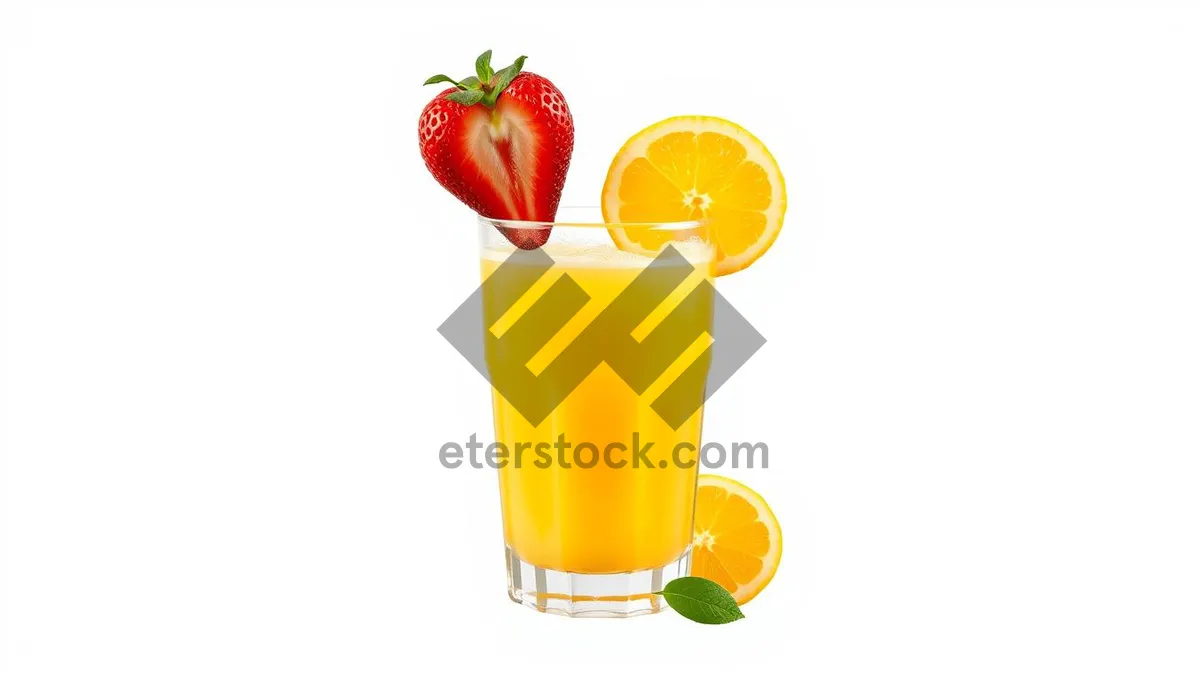 Picture of Fresh Orange Juice Glass Healthy Beverage