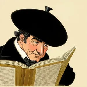 Focused professional working on laptop in office.