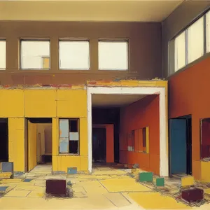 Modern Luxury Living room with Wood Furniture