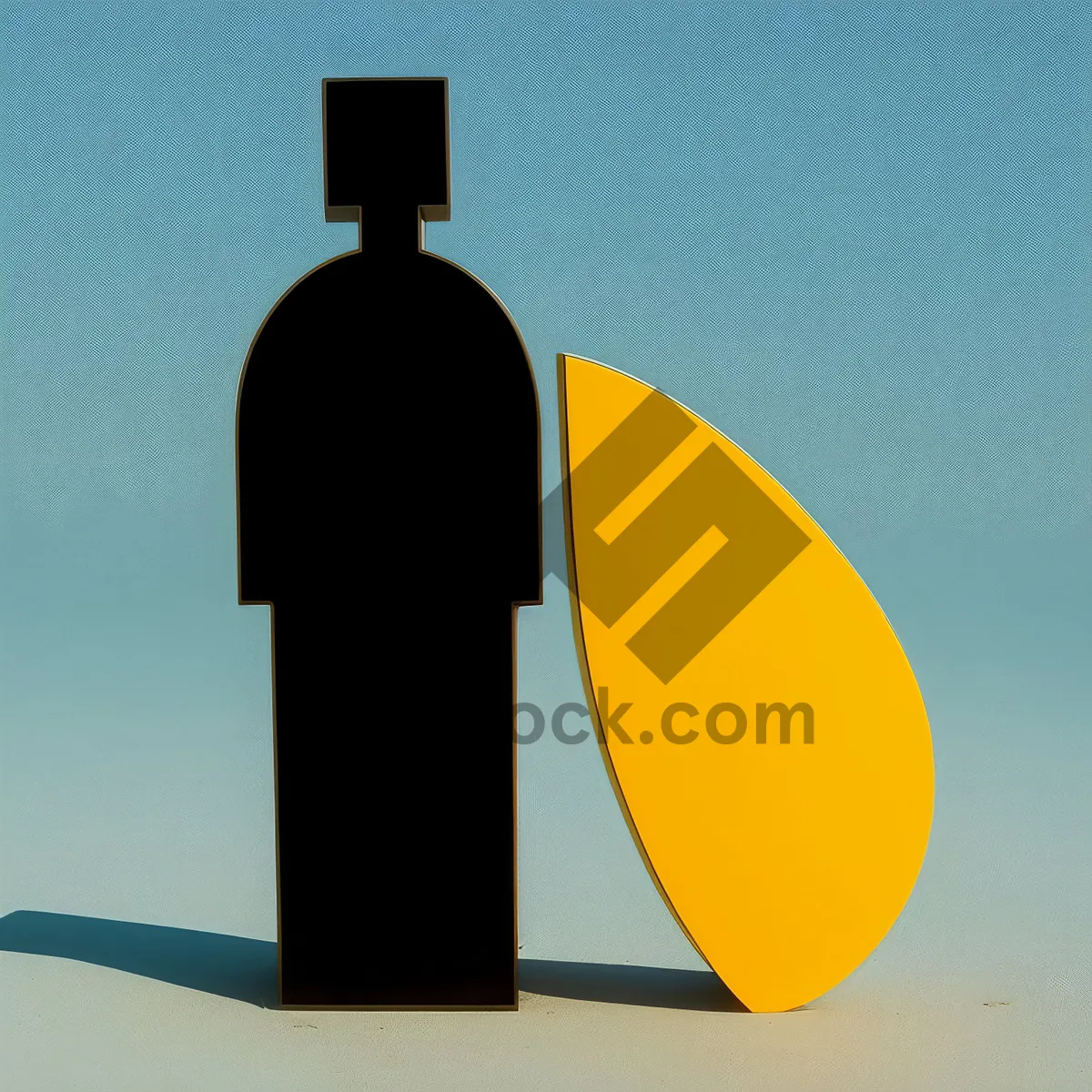 Picture of Premium Wine Bottle with Elegant Label