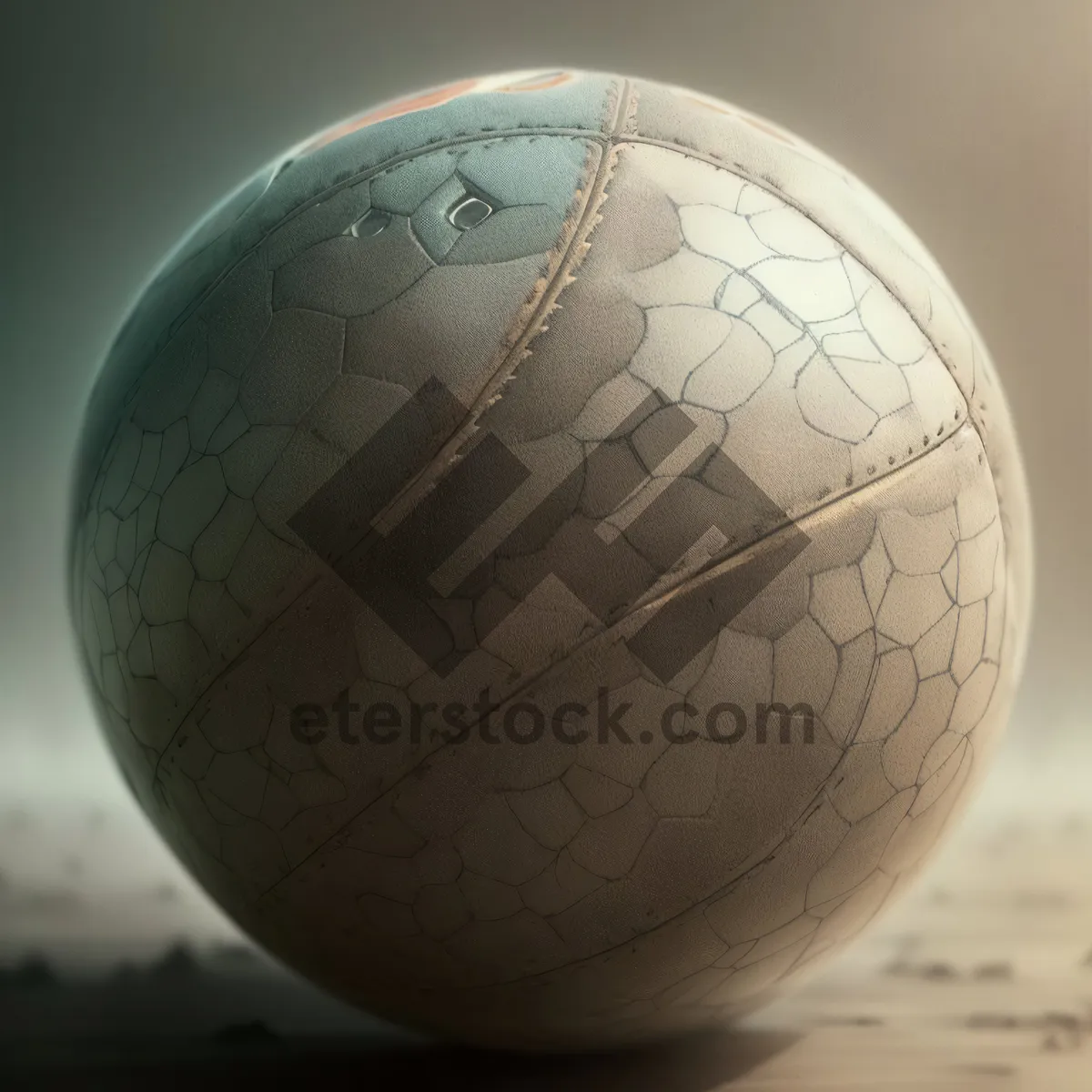 Picture of Global Sports Equipment: 3D Soccer Ball on Earth