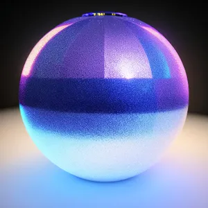 Global Glass Sphere: Earth's Reflective 3D Design