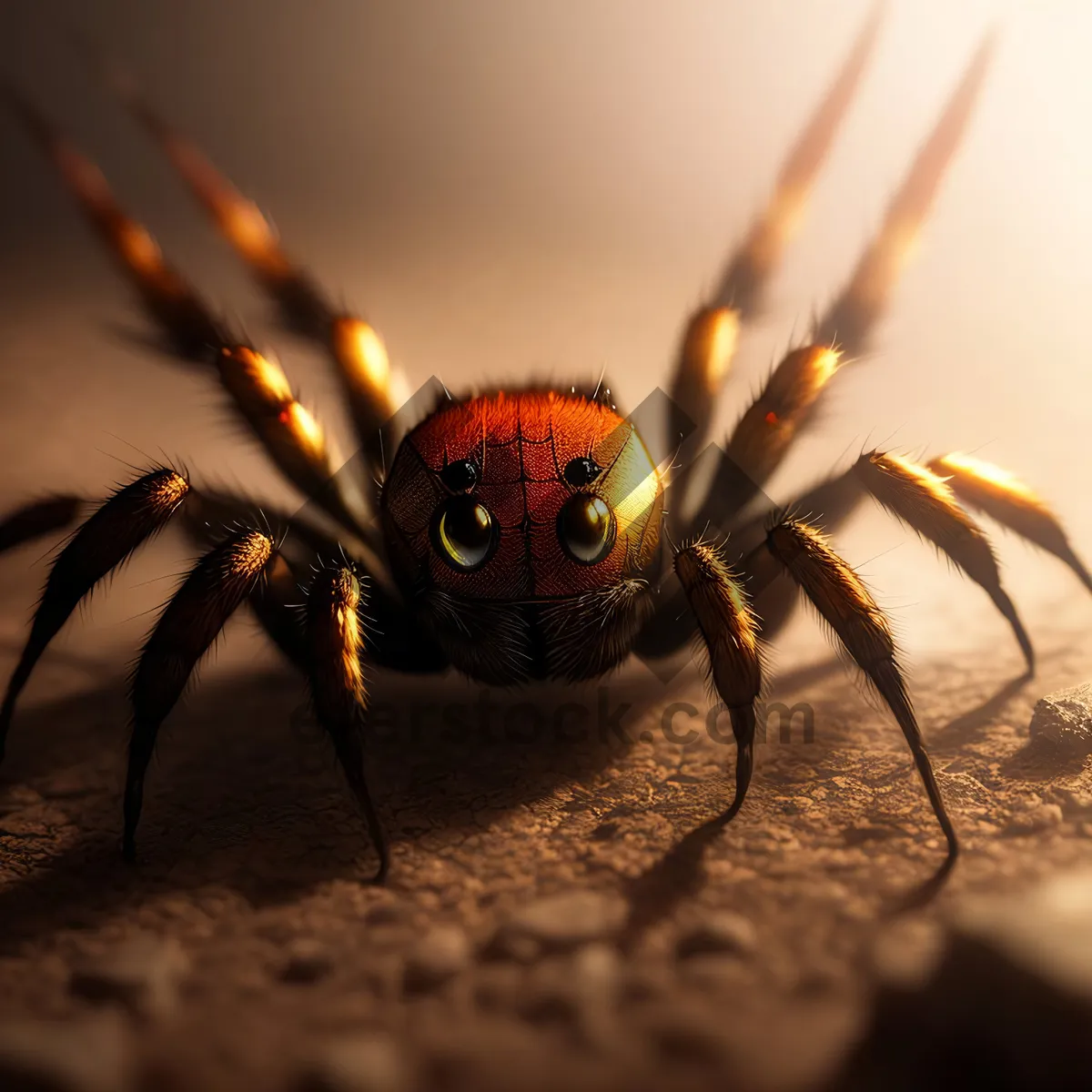 Picture of Spider Queen: Black Widow Arachnid Looms Close