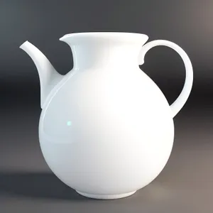 Morning Teapot and Saucer Set with Ceramic Mug