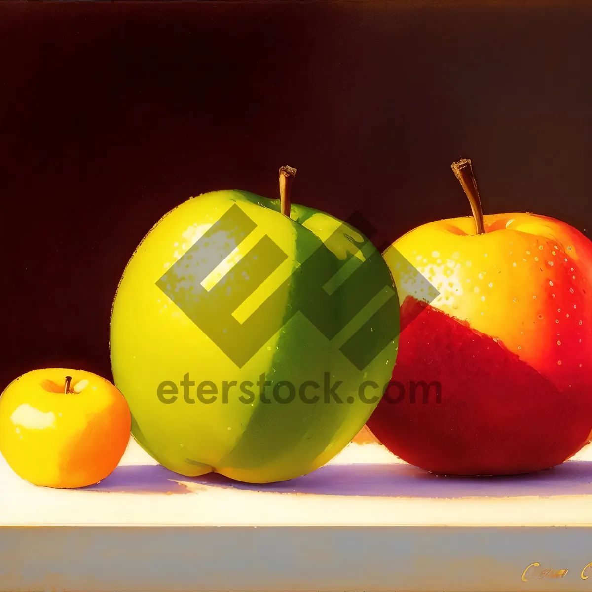 Picture of Golden Delicious Fresh Fruit - Ripe, Juicy & Healthy