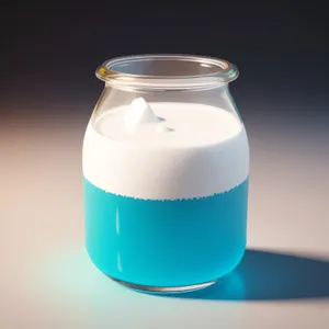 Glass Jar Milk Bottle - Healthy, Refreshing Beverage