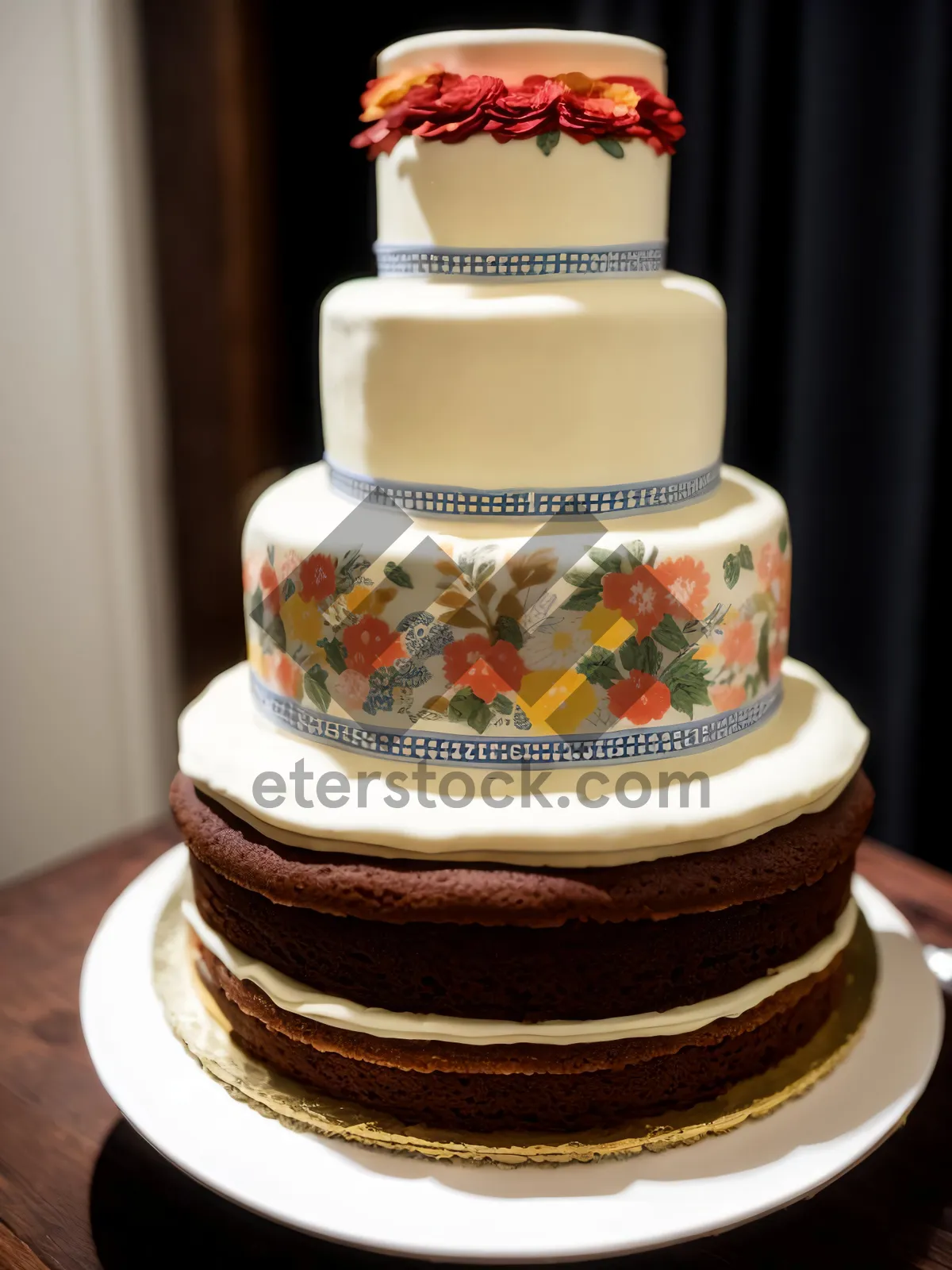 Picture of Sweet Cake Refreshment in Pastry Bowl