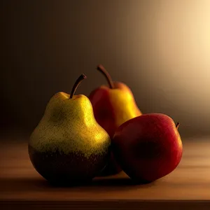 Juicy Yellow Pear - Fresh, Ripe, and Healthy