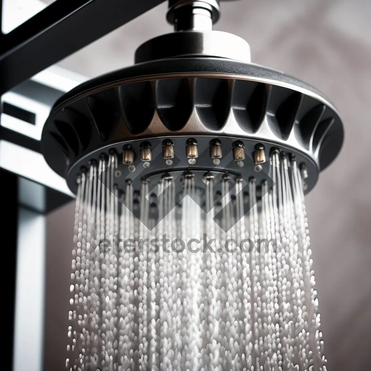 Picture of Refreshing Glass Fountain with Water Faucet