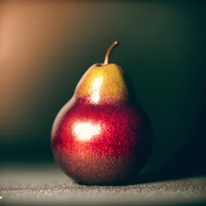 Ripe yellow pear - juicy and delicious!