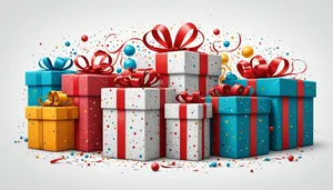 Holiday Gift Box - Festive Container Surprise