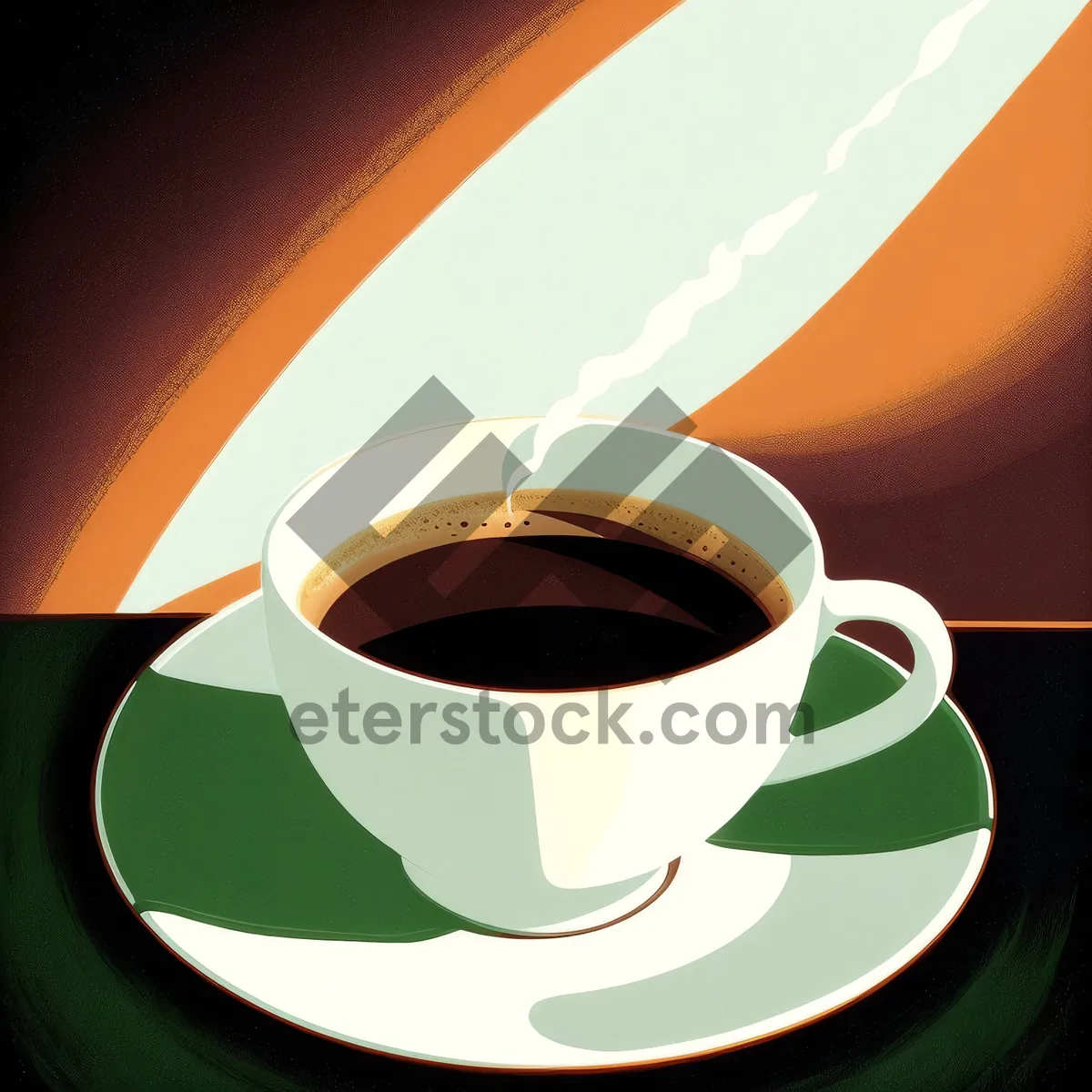 Picture of Hot Cup of Morning Java.