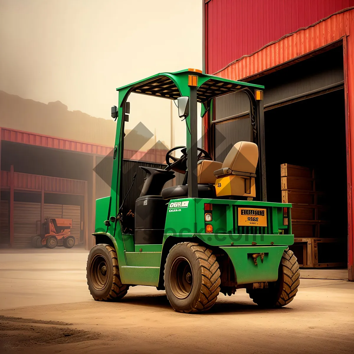 Picture of Heavy-duty Forklift: Efficient and Reliable Industrial Transport Solution