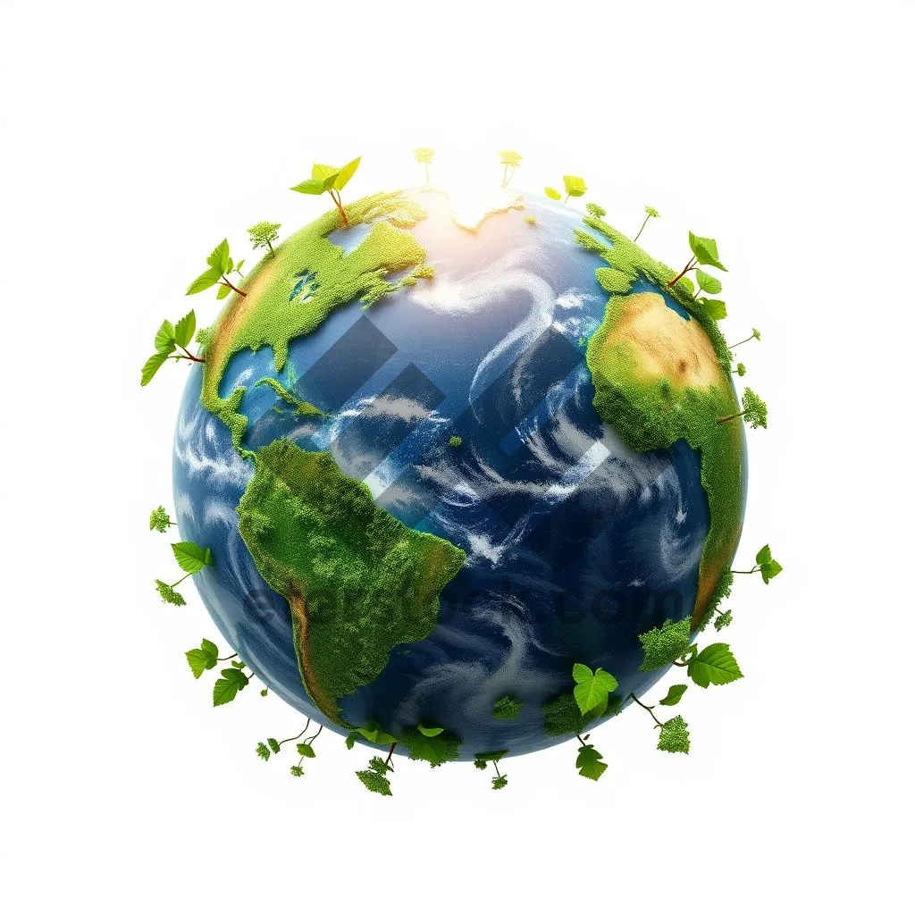 Picture of Earth Globe Icon Design