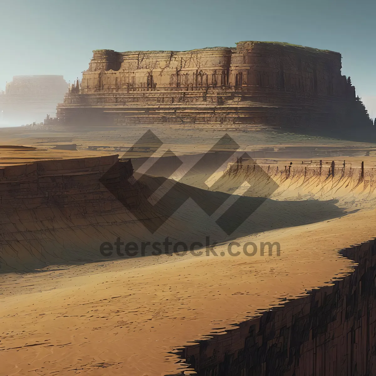 Picture of Ancient Desert Fortress