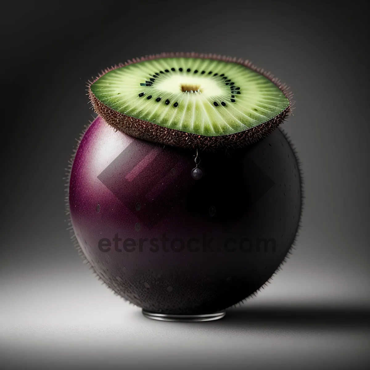 Picture of Juicy Kiwi Slice: Fresh, Delicious, and Nutritious