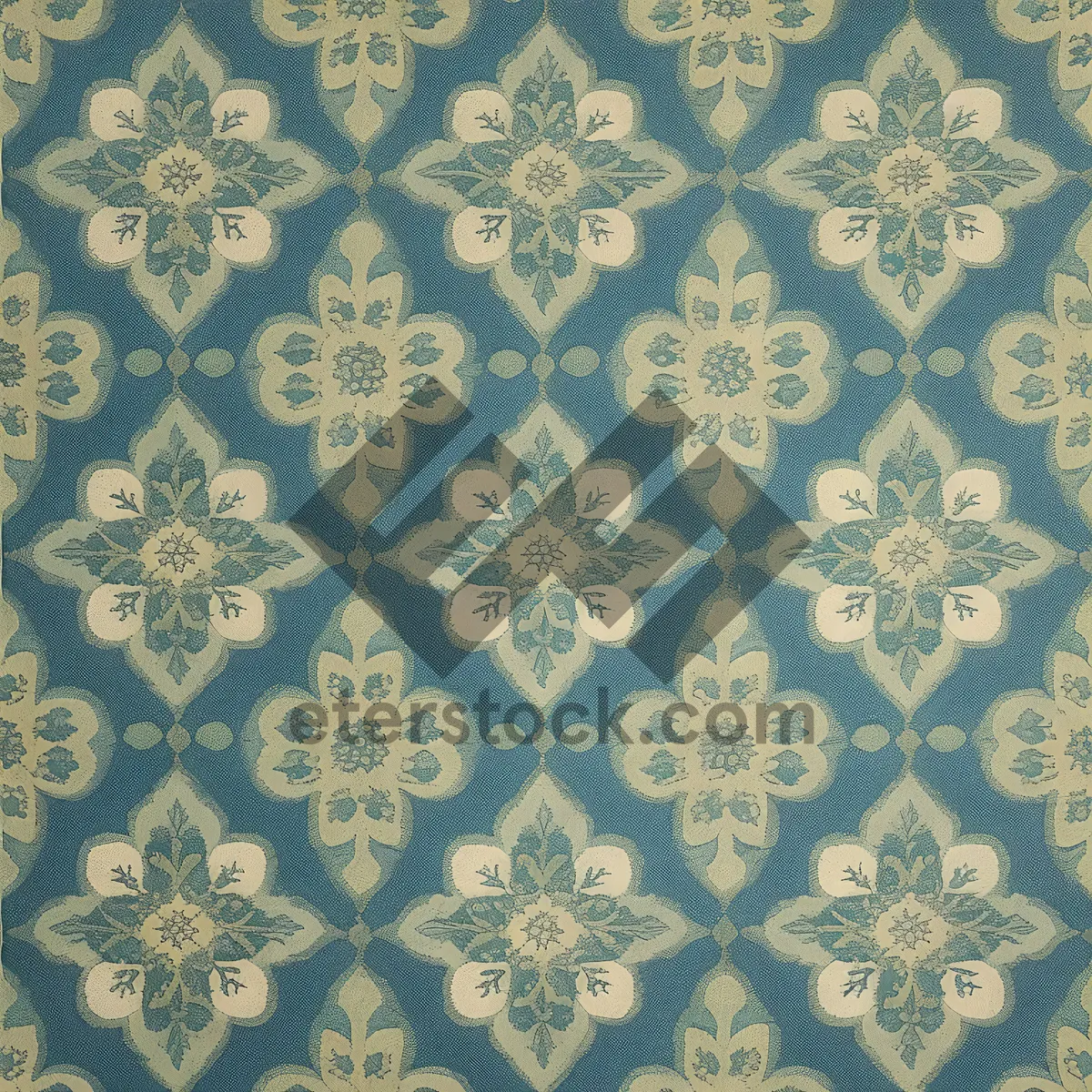 Picture of Floral Leaf Pattern Texture Ornament Design