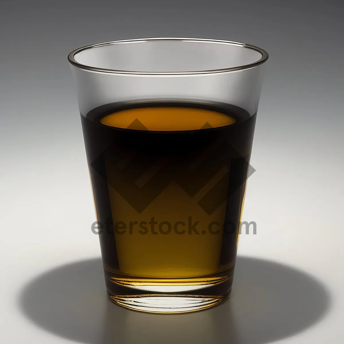 Picture of Refreshing Golden Ale in Glass Mug with Bubbles