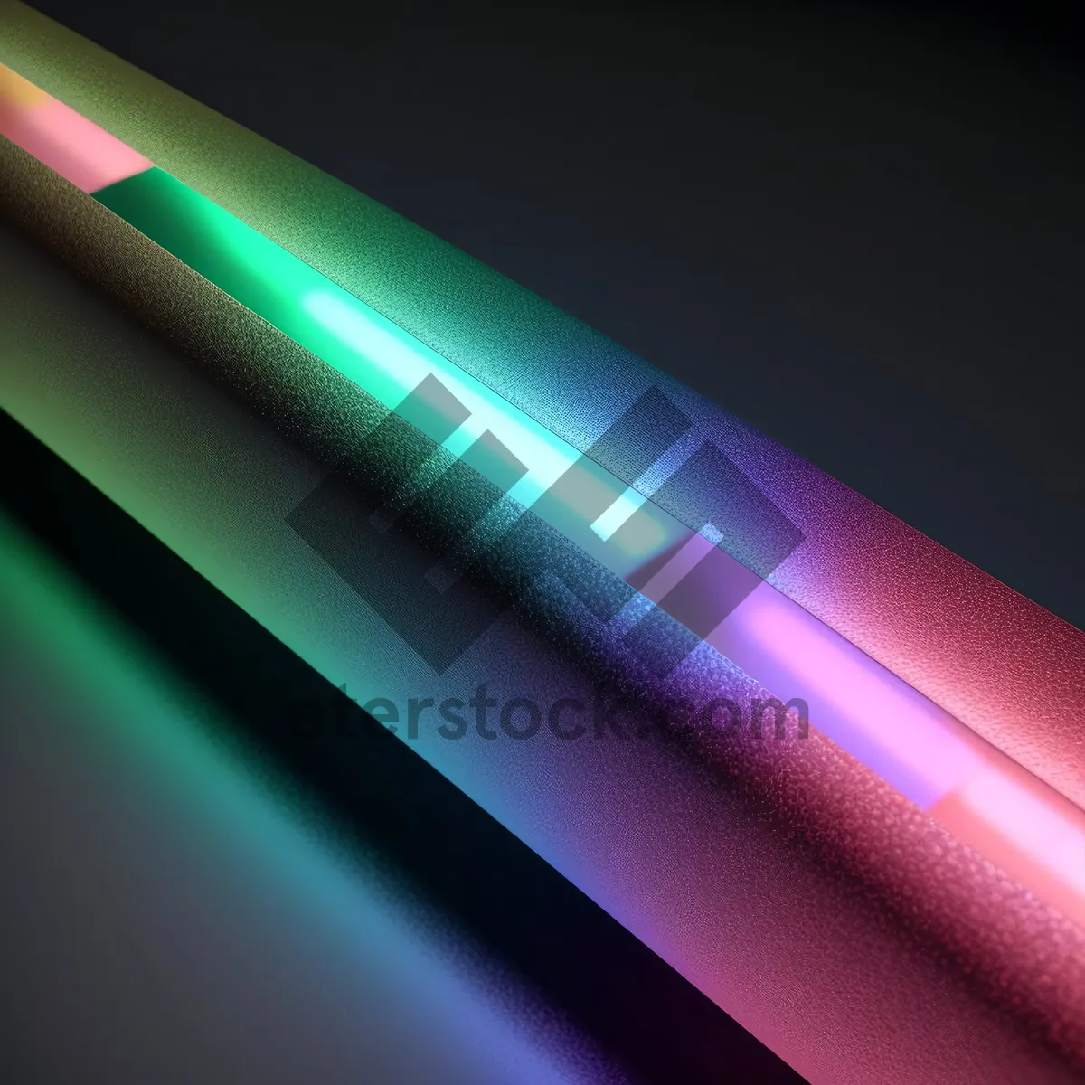Picture of Energetic Futuristic Light Pattern with Vibrant Colors