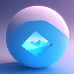 Shiny Round Glass Button Icon Set