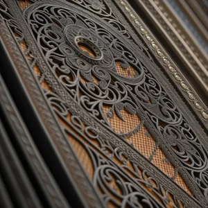 Intricate Arabesque Tracery: Heritage of Carved Architectural Art