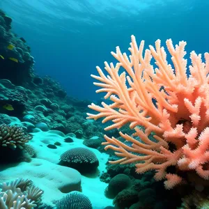 Colorful Coral Reef Paradise Underwater