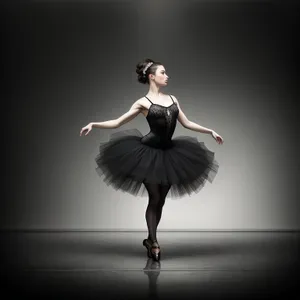 Graceful Ballet Dancer in Action