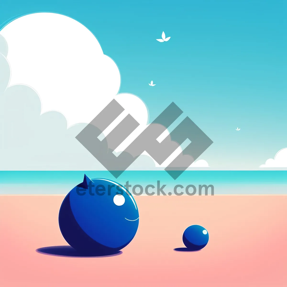 Picture of Moon Cartoon Icon Design Symbol