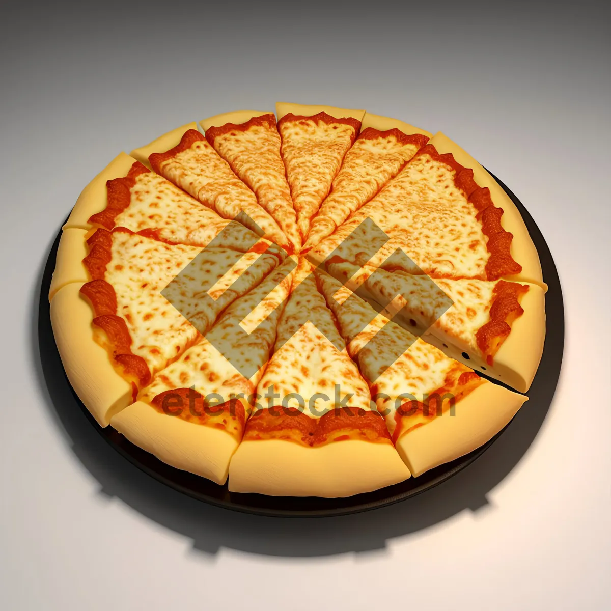 Picture of Delicious Pizza Slice with Citrus Toppings