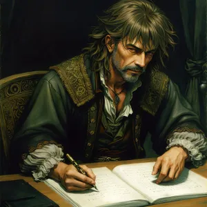 Professional businesswoman working on laptop at office desk