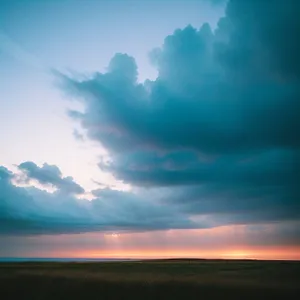 Vibrant Cloudscape at Dawn