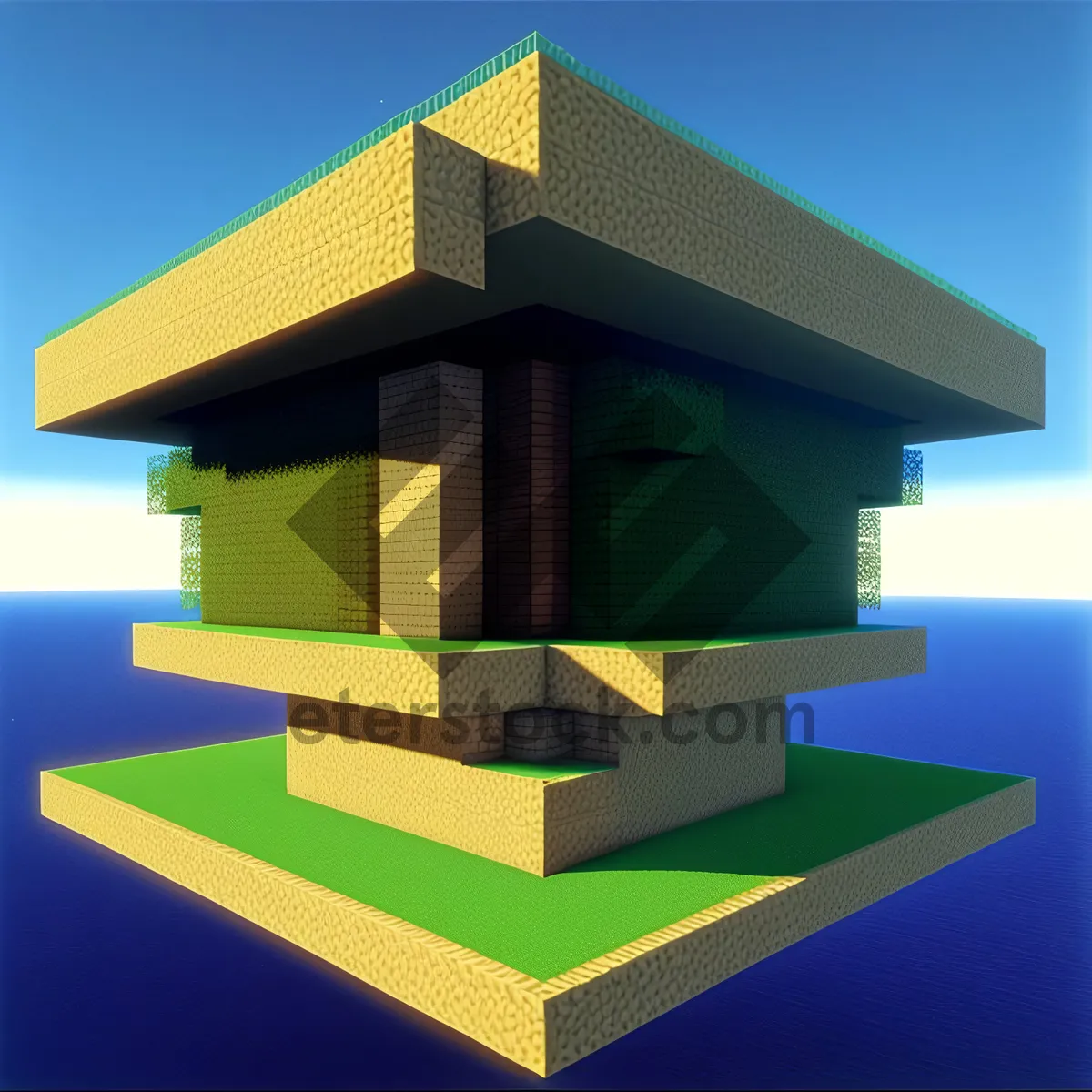 Picture of 3D Chimney House Icon