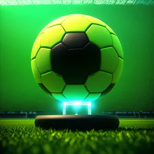 Black round soccer ball icon symbol design