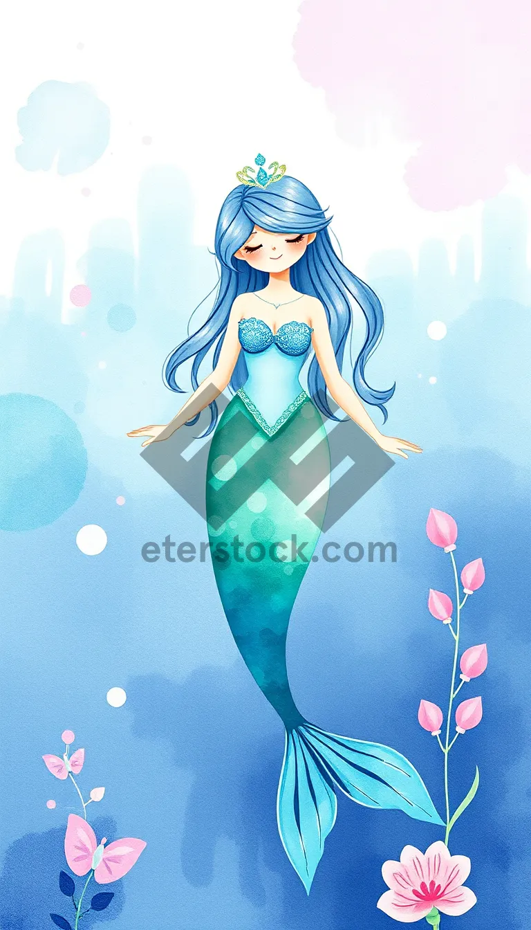 Picture of Winter Wonderland Cartoon Art Illustration.