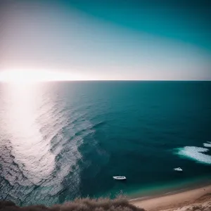 Serenity at Sunset: Coastal Paradise