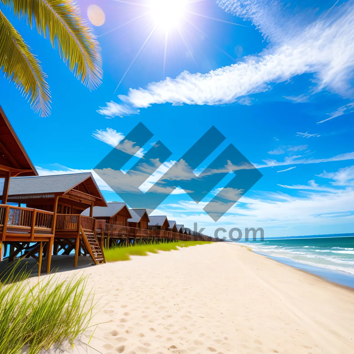 Picture of Turquoise Paradise: Tranquil Beach Resort by the Sea