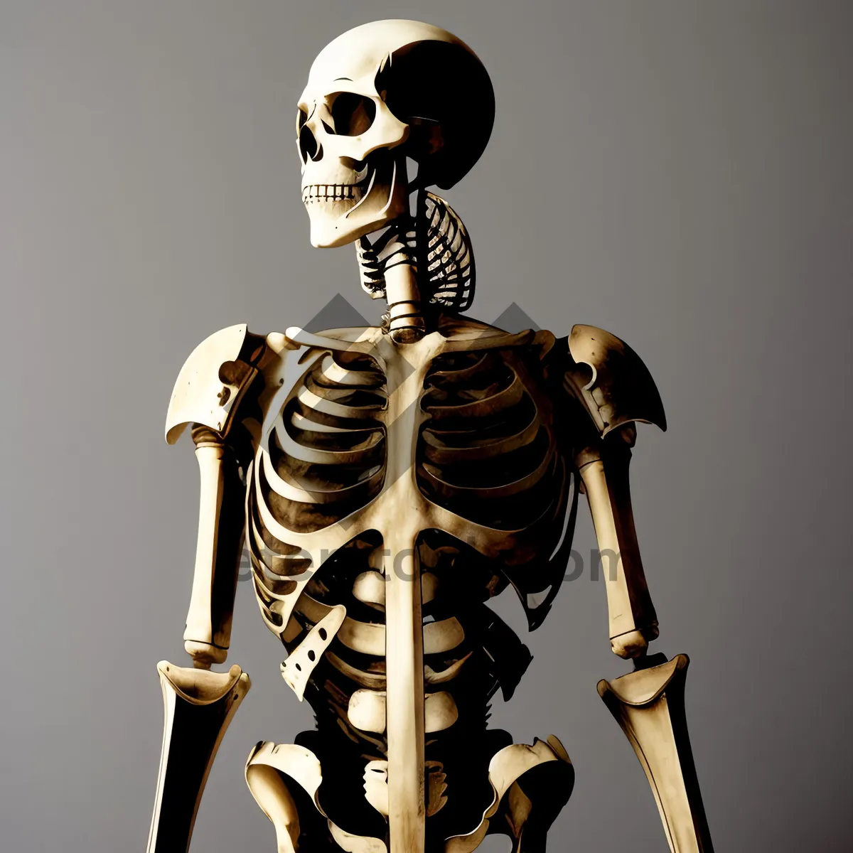 Picture of 3D Skeleton Bones Horror Pose Anatomy X-Ray