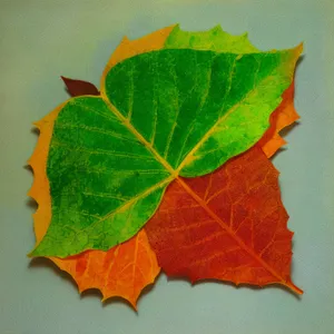 Vibrant Autumn Foliage in the Forest