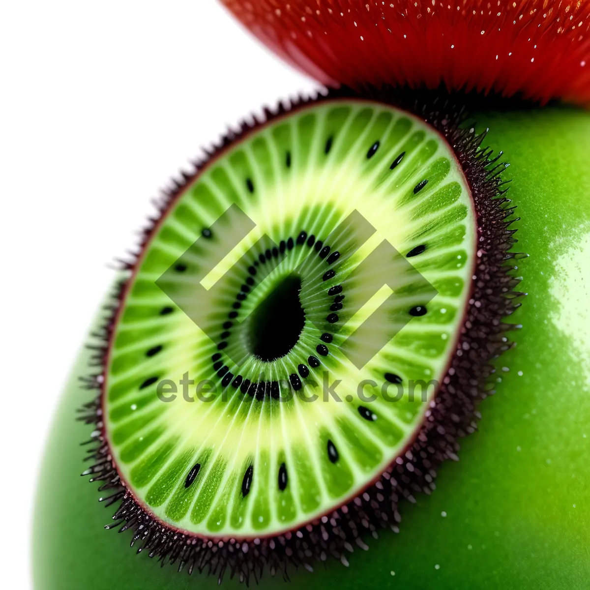 Picture of Delicious Kiwi Slice: Healthy Tropical Fruit Refreshment