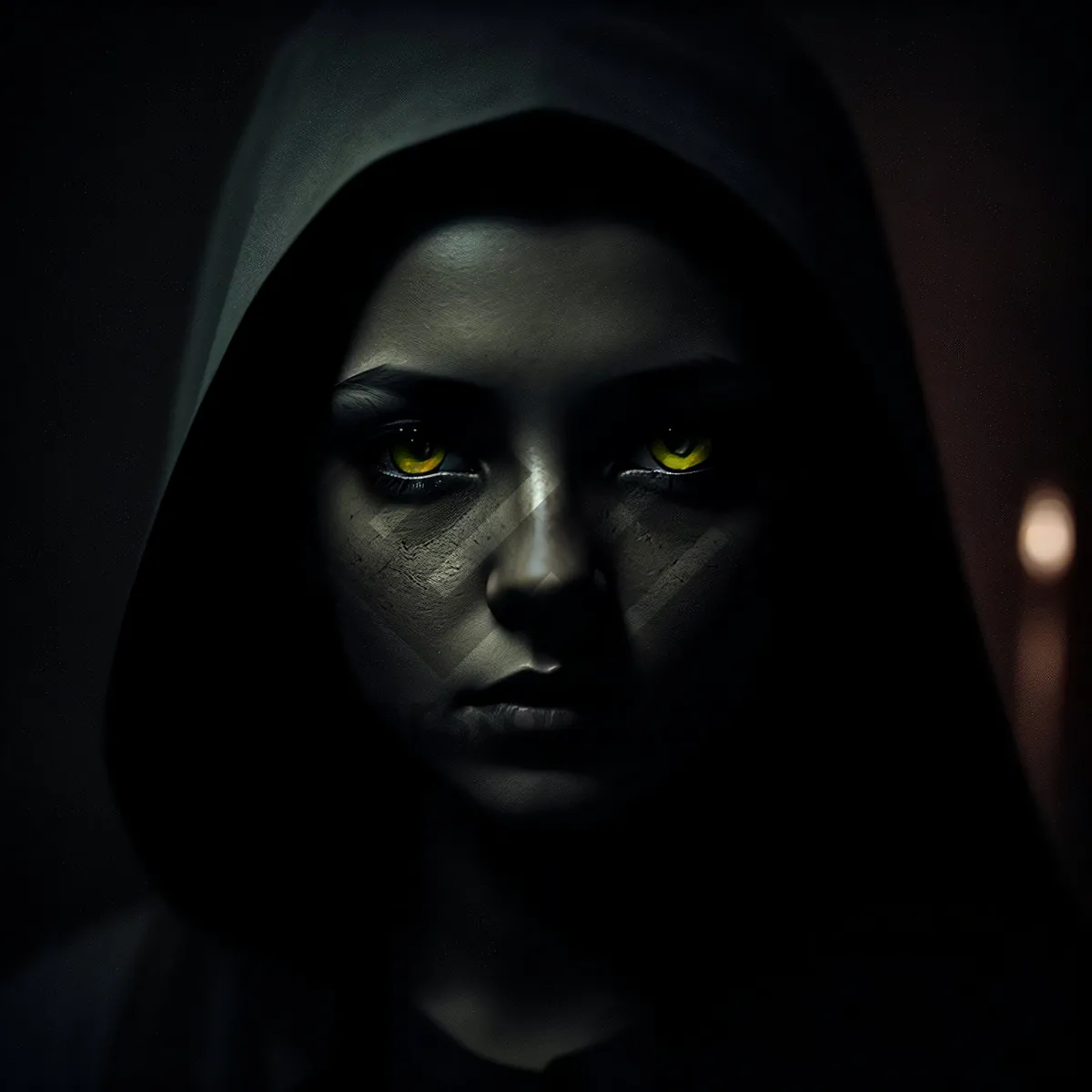 Picture of Mysterious Sorcerer with Alluring Expression