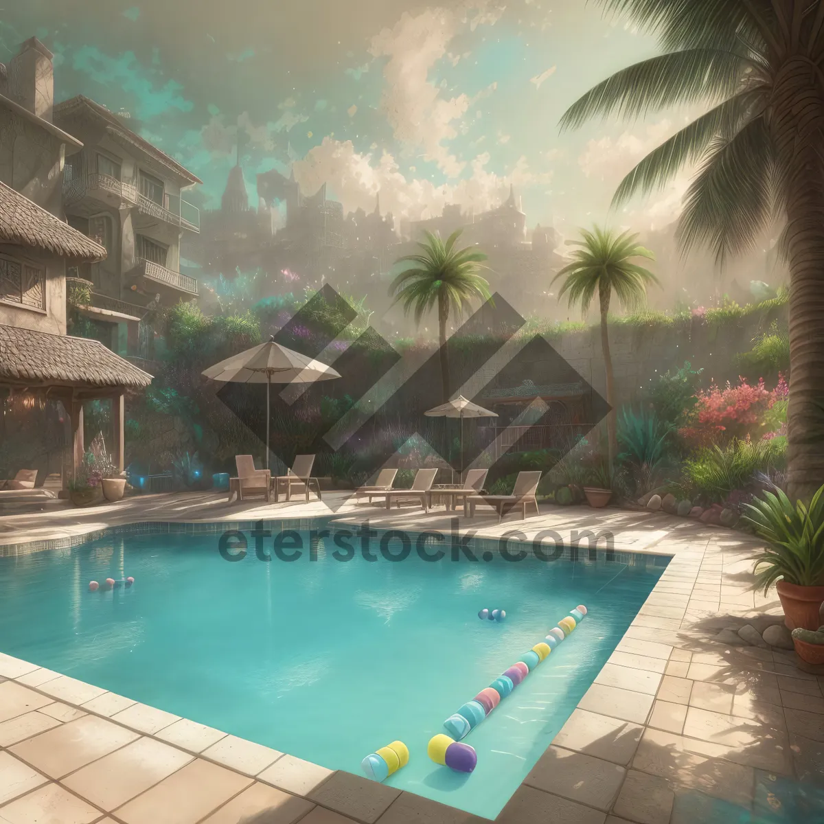 Picture of Tropical Paradise Poolside Retreat