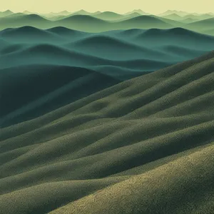 Dry Desert Dunes: Textured Landscape Tract